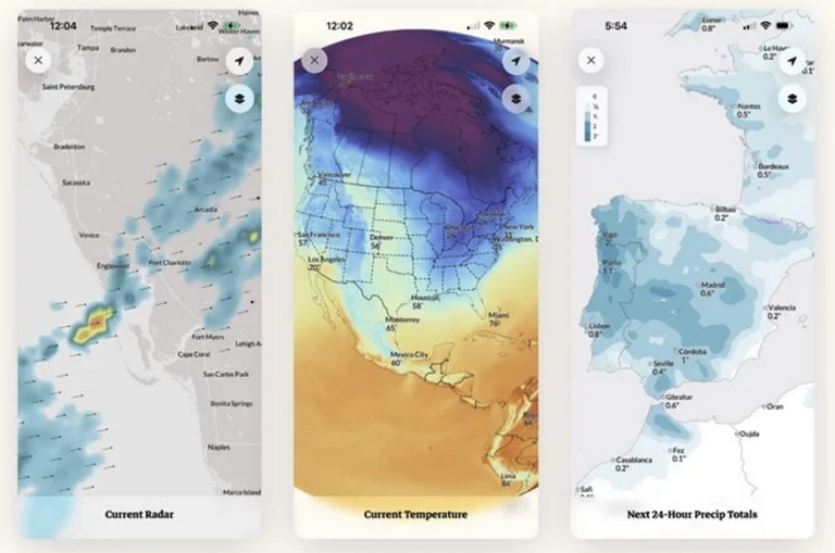 Acme Weather debutta su iOS: notifiche per arcobaleni e tramonti spettacolari