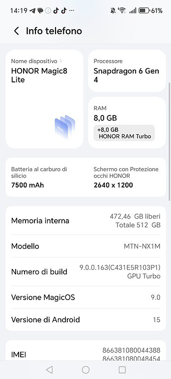 Honor 8 Magic Lite - immagine 12 Honor 8 Magic Lite - immagine 12
