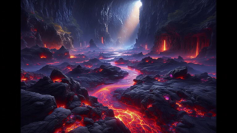 Venere scoperto un tunnel enorme galleria sotterranea larga km e voragine profonda m