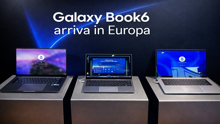 Samsung Galaxy Book6 arriva in Europa: ecco i nuovi tre modelli