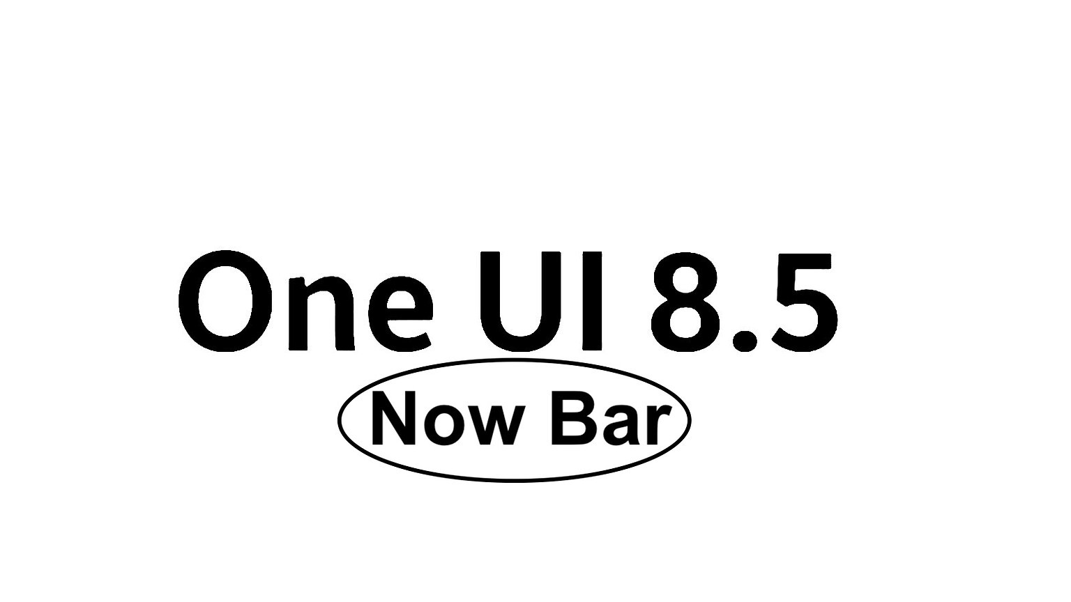 now bar