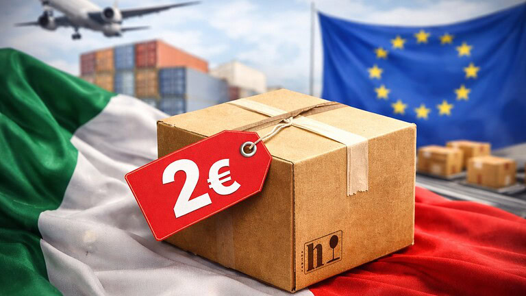 pacco 2 euro