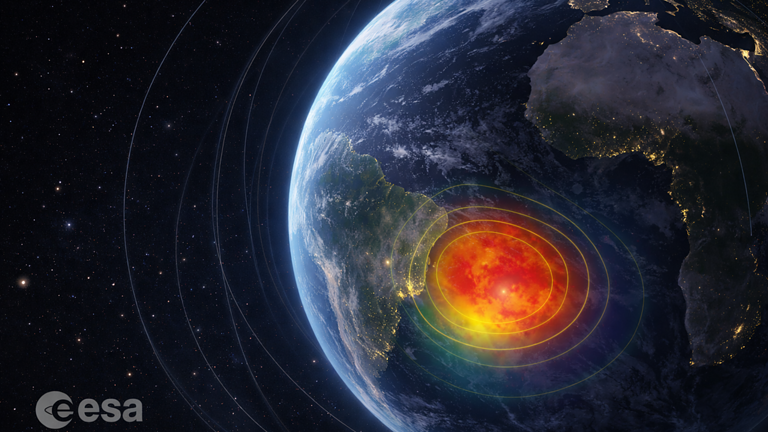Anomalia del Sud Atlantico: il campo magnetico terrestre si indebolisce