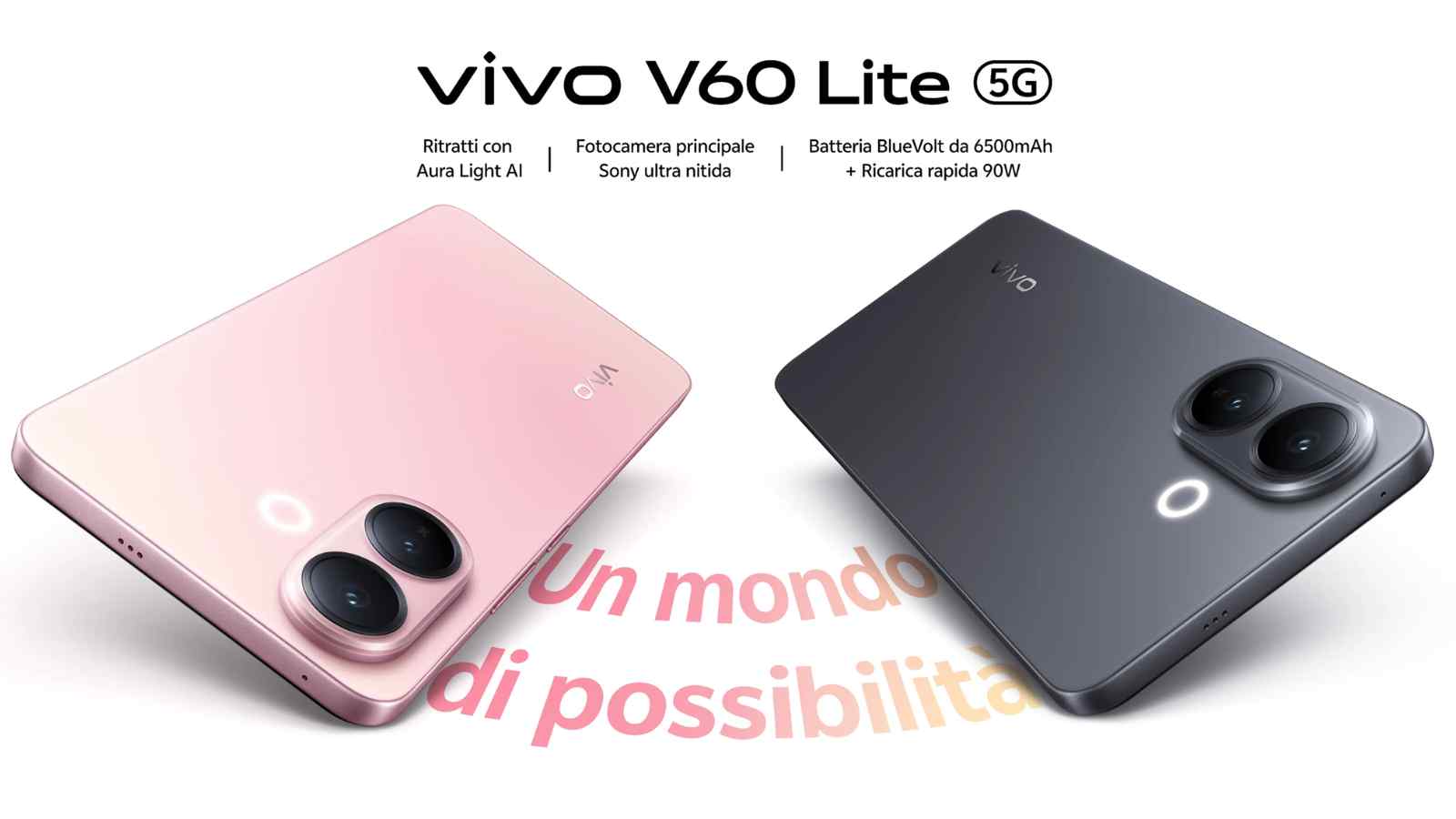 Il Vivo V60 Lite 4G debutta con Snapdragon 6s, display AMOLED da 6,77”, batteria da 6.500 mAh e ricarica rapida 90W.