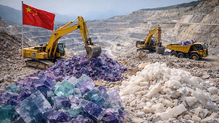 Terre rare, la Cina scopre giacimenti enormi di fluorite e barite