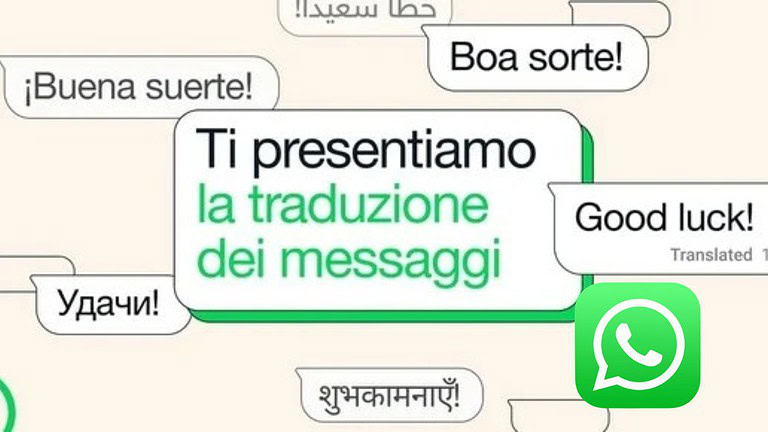 WhatsApp per Android riceve la traduzione dei messaggi in italiano