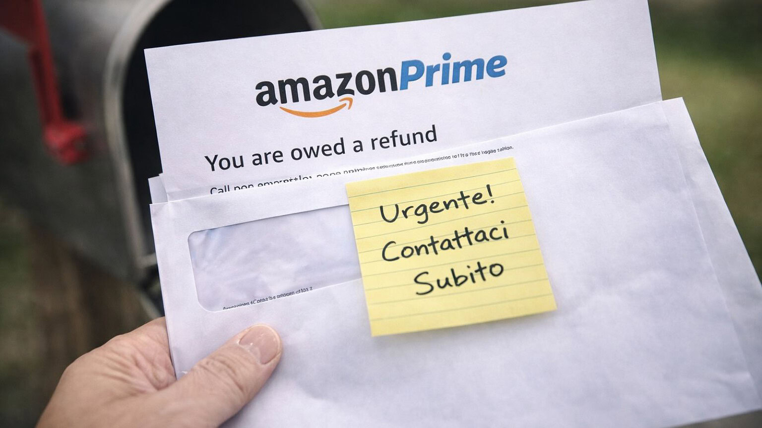 Amazon Prime, la truffa del rimborso arriva per posta: come difendersi