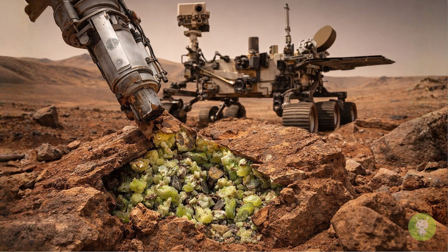 Marte, il Rover Curiosity spacca una roccia: ecco cosa ha trovato dentro | FOTO