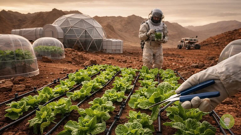 Marte: gli scienziati hanno trovato il modo di coltivare cibo