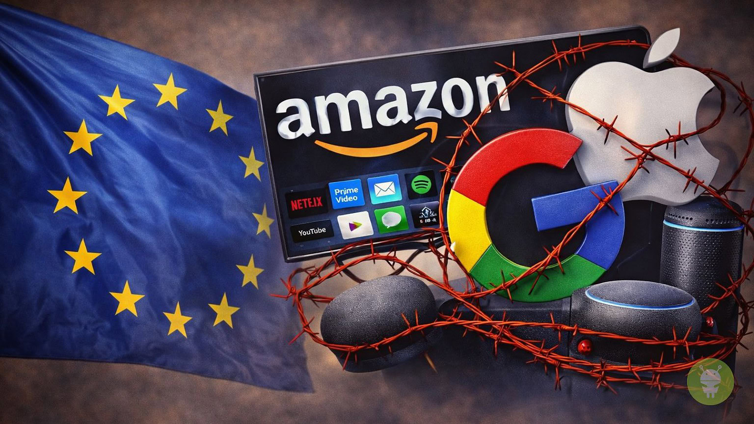 TV europee contro Amazon, Apple, Google e le loro smart TV e assistenti virtuali