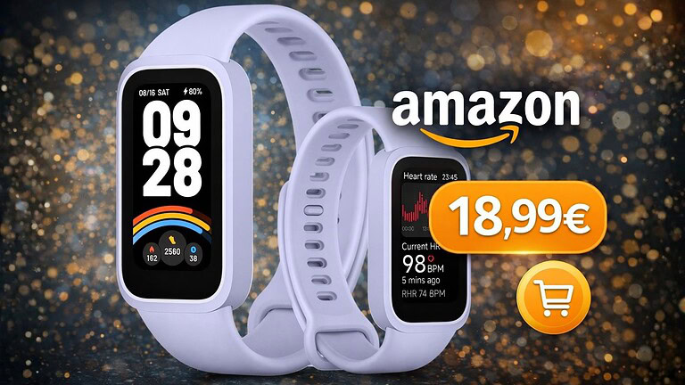 Xiaomi Smart Band 9 Active a 18,99 euro: il prezzo minimo per il fitness tracker