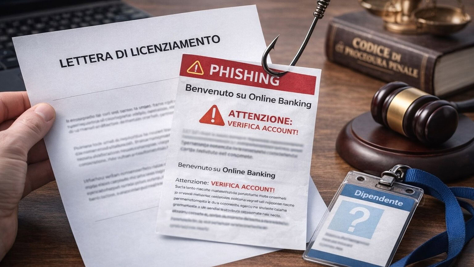 Truffe phishing: licenziamento legittimo per chi ci casca, lo decide la cassazione