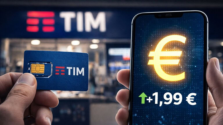 TIM: nuova rimodulazione sulle offerte ricaricabili, +1,99 euro al mese