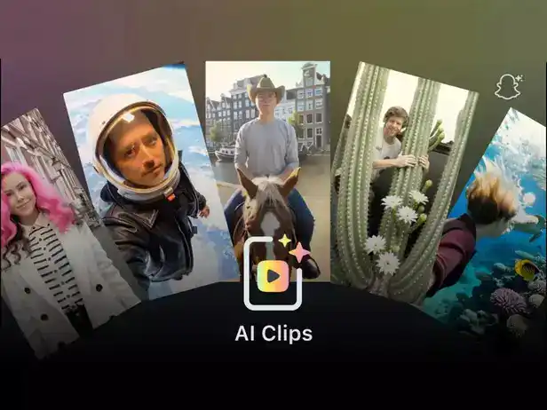 Snapchat lancia AI Clips: una foto diventa un video in 5 secondi_1