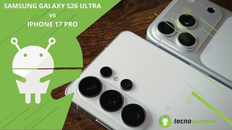 copertina confronto Samsung Galaxy S26 Ultra vs iPhone 17 Pro