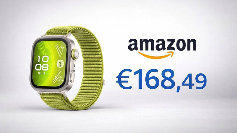 Huawei Watch Fit 4 Pro crolla su Amazon: sconto quasi del 40%