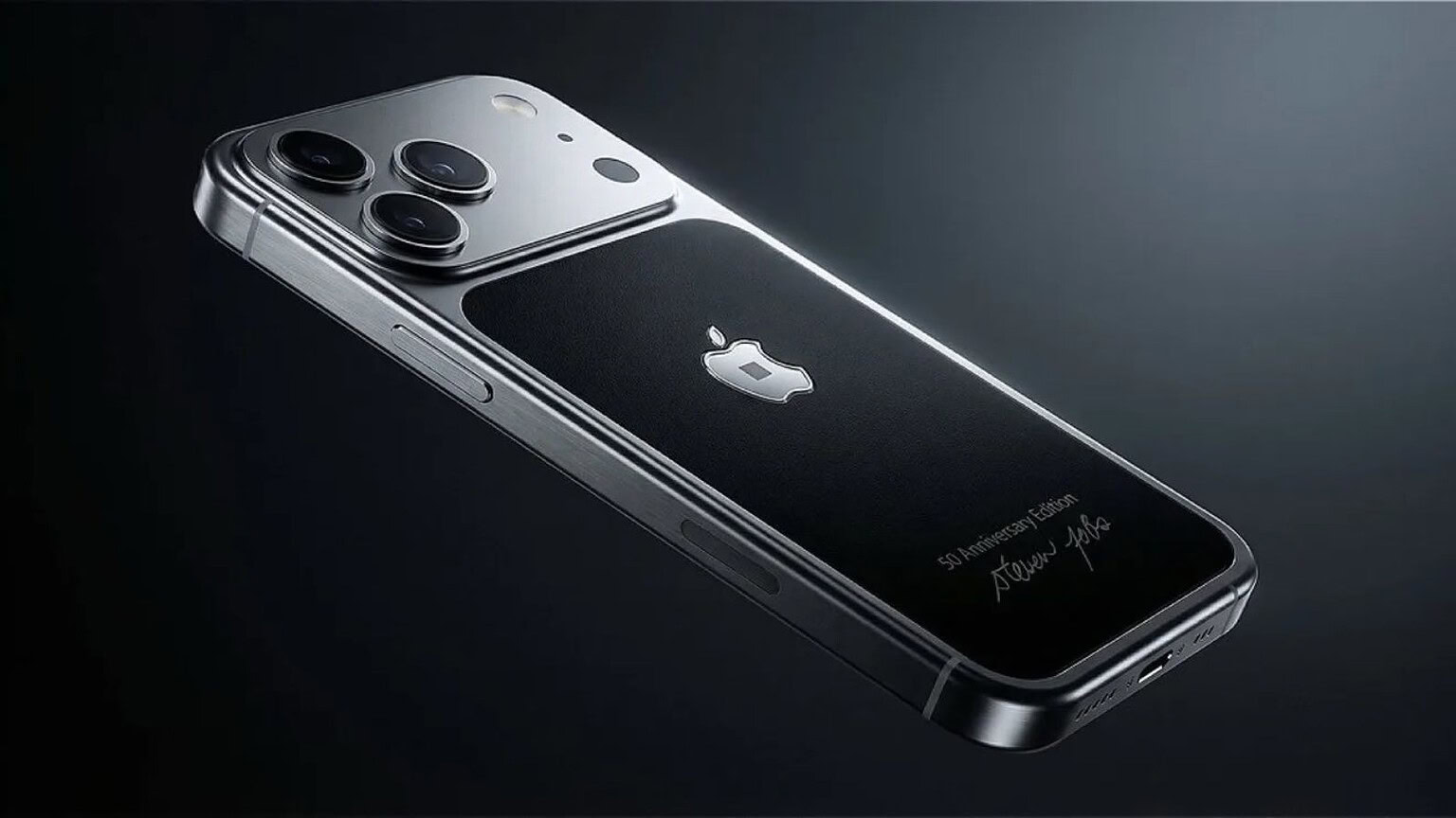 iPhone 17 Pro: il modello di Caviar integra un pezzo vero del dolcevita di Steve Jobs
