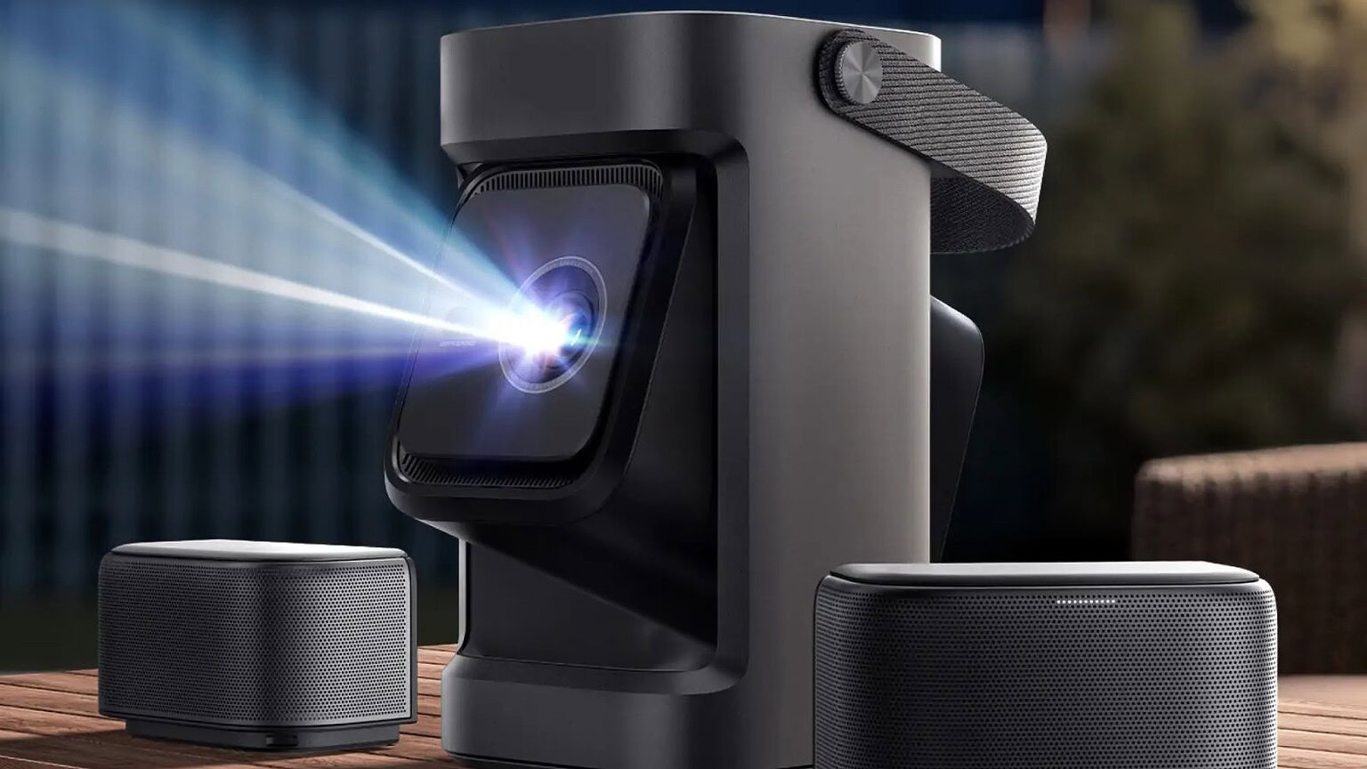 Anker porta in Italia Soundcore Nebula P1, il proiettore portatile con Google TVAnker porta in Italia Soundcore Nebula P1, il proiettore portatile con Google TV