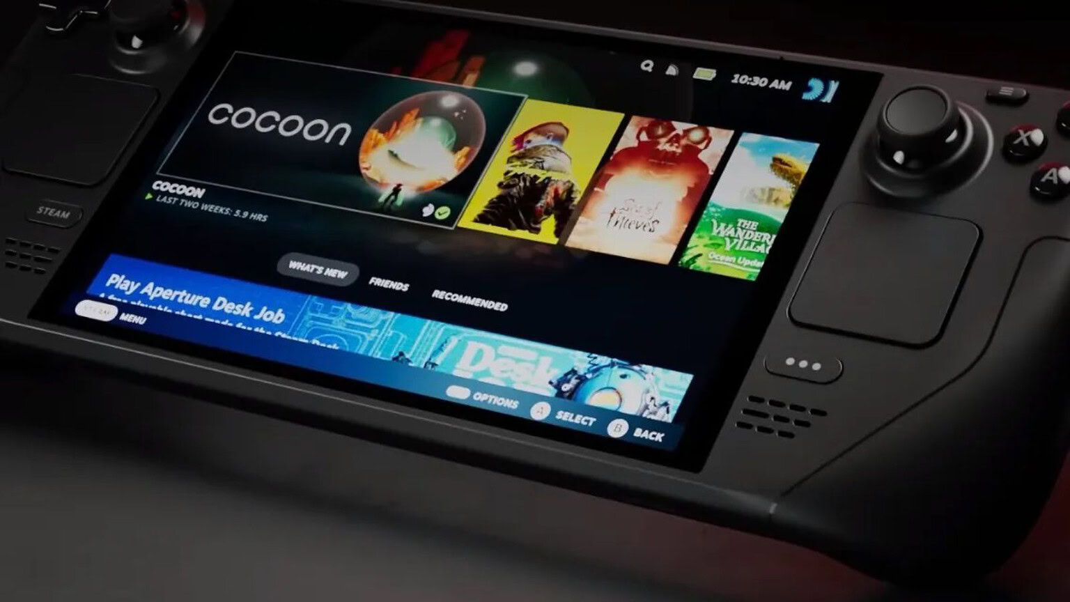 Steam Deck, si aggiorna: ora invia dati sul framerate a Valve