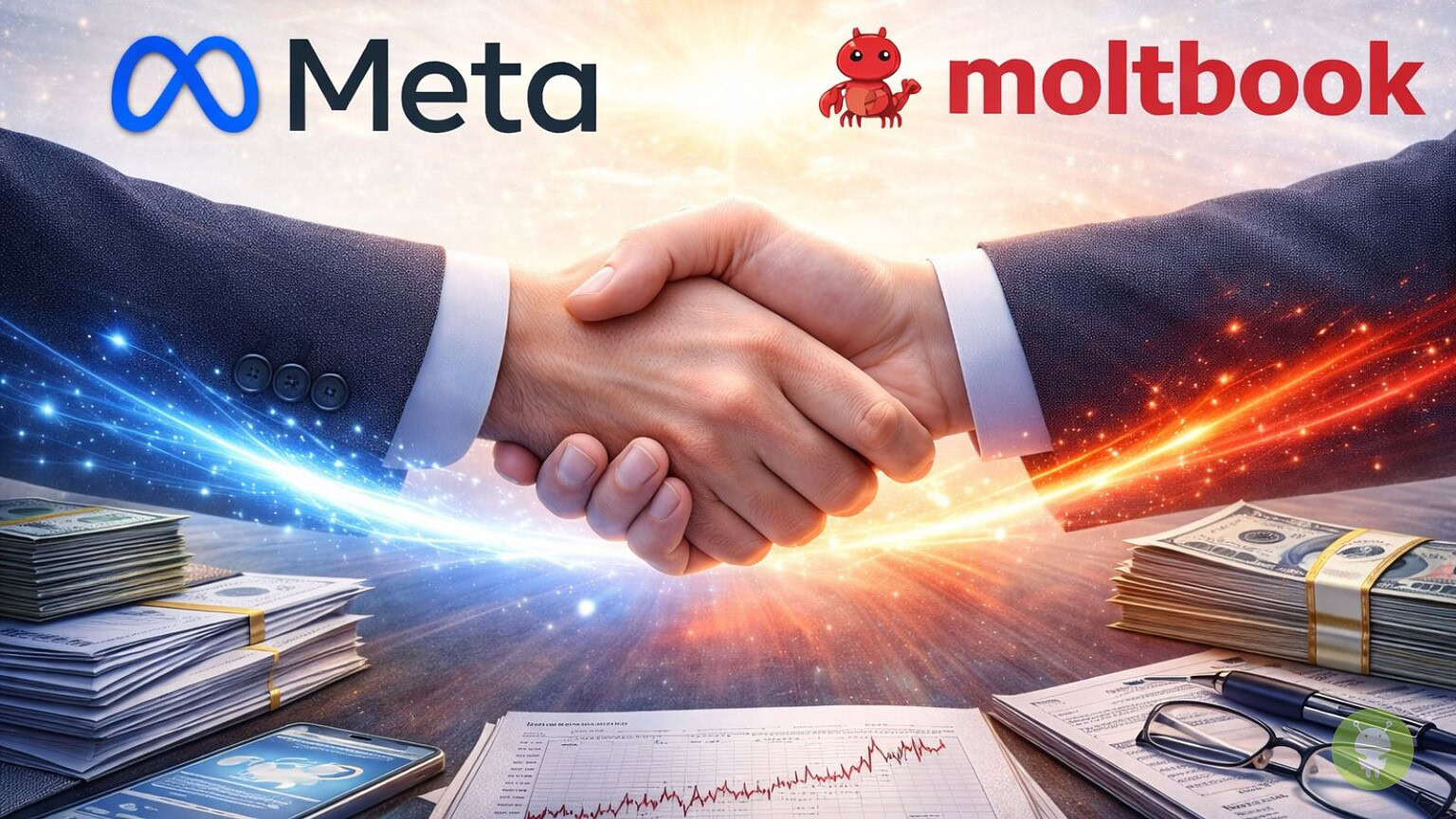 Meta acquisisce Moltbook, il social network popolato solo da agenti AI