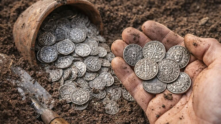 Tesoro scoperto in Inghilterra: scoperte monete normanne preziosissime