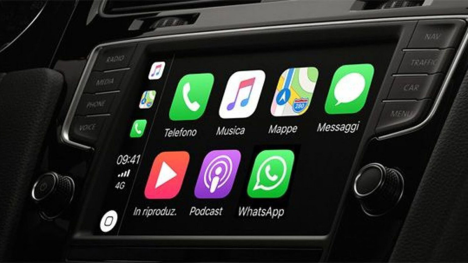 WhatsApp su CarPlay: arriva l'app dedicata che cambia tutto