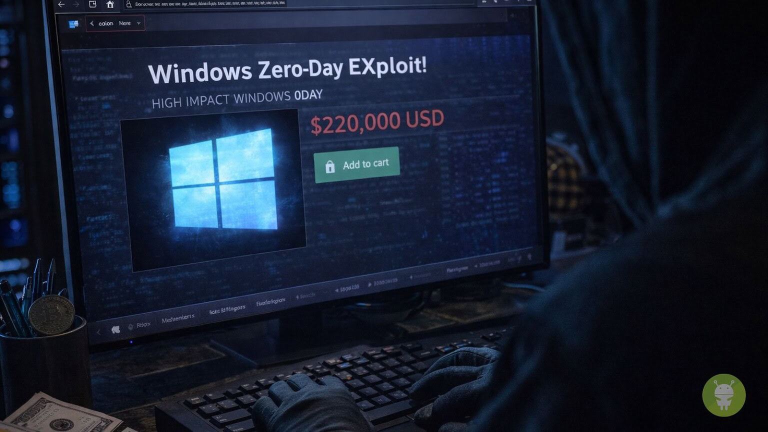 Windows: un exploit in vendita sul dark web: il prezzo è assurdo