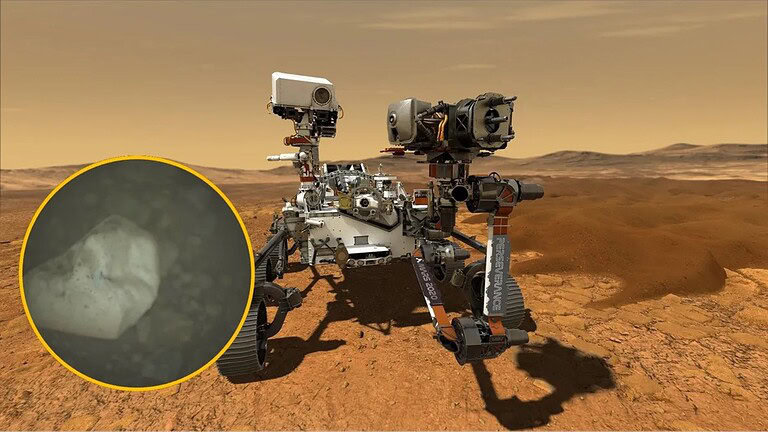 Marte: Perseverance ha trovato cristalli simili a rubini