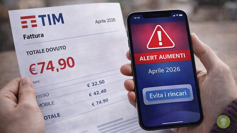 TIM, rincari aprile 2026: ecco chi pagherà di più e come evitarlo