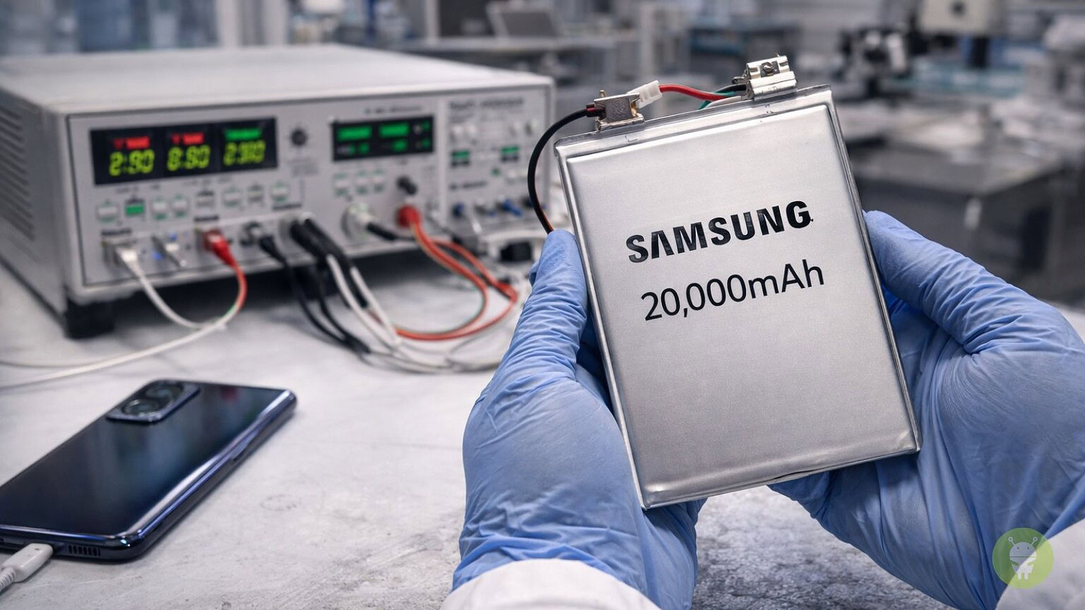 Samsung: test su batterie fino a 20.000 mAh per i futuri Galaxy