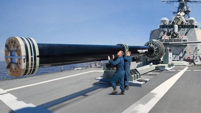 USA, Marina Militare: ripartiti i test del cannone elettromagnetico