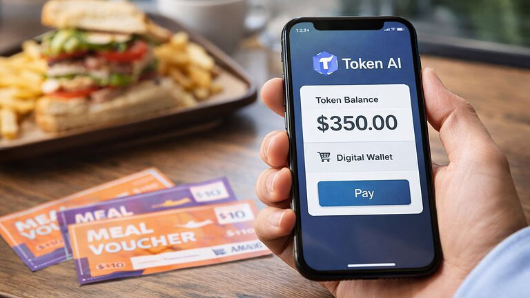 Token AI USA stipendio buoni pasto