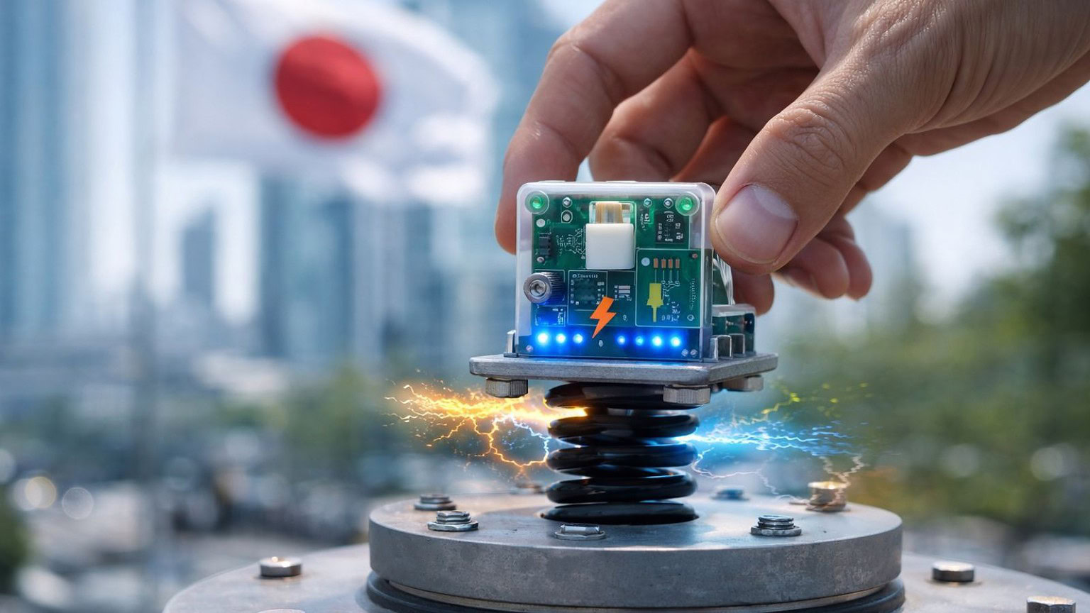 Energia pulita ricavata dalle vibrazioni: la grande novità arriva dal Giappone
