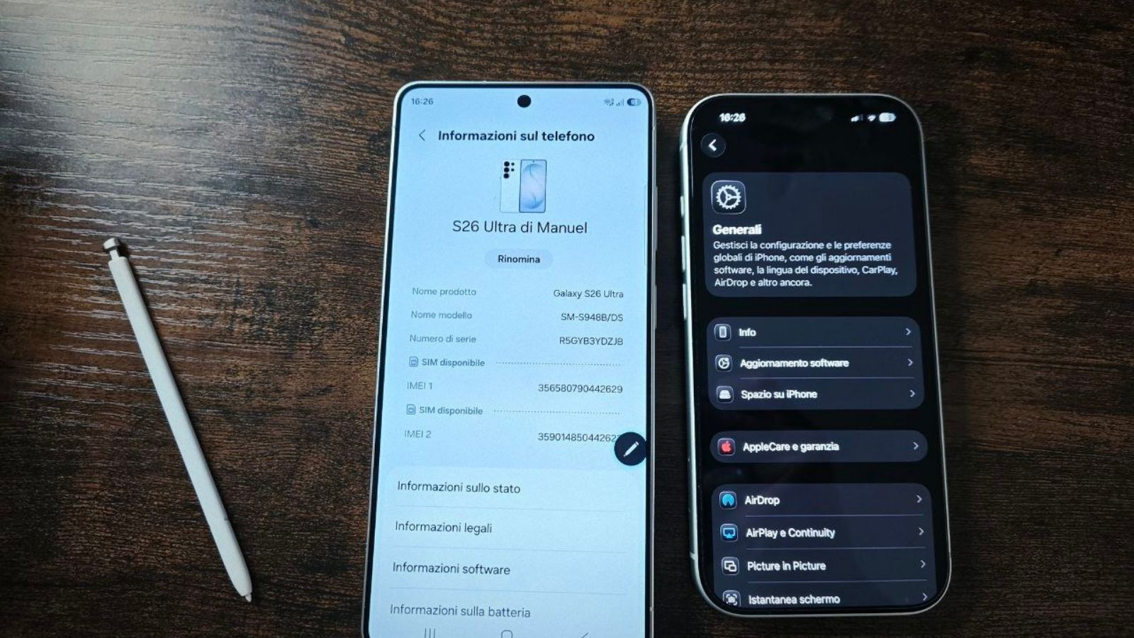 Samsung Galaxy S26 Ultra vs iPhone 17 Pro Samsung Galaxy S26 Ultra vs iPhone 17 Pro
