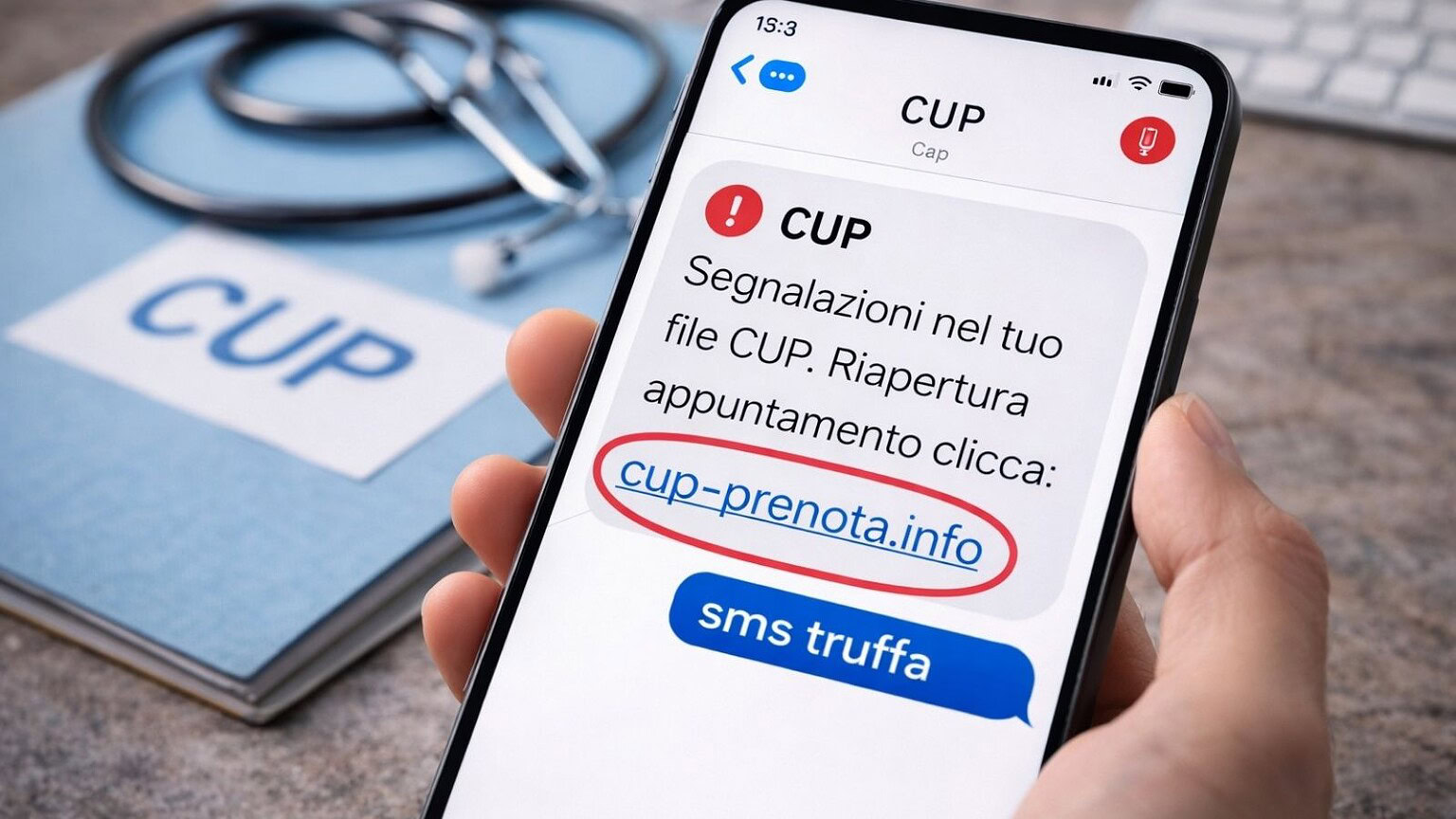 SMS truffa dal finto CUP: il raggiro che sta colpendo migliaia di italiani