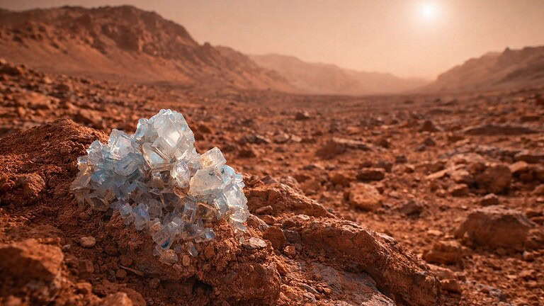 Marte, scoperto un minerale che sulla Terra non esiste
