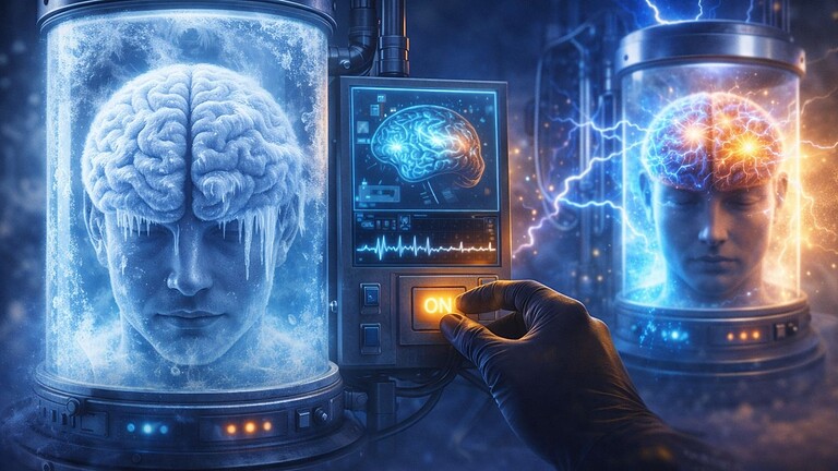 Congelamento del cervello e riattivazione: un nuovo esperimento stupisce
