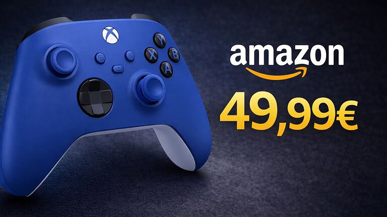 Controller Xbox Shock Blue a 49,99€ su Amazon: sconto del 24%
