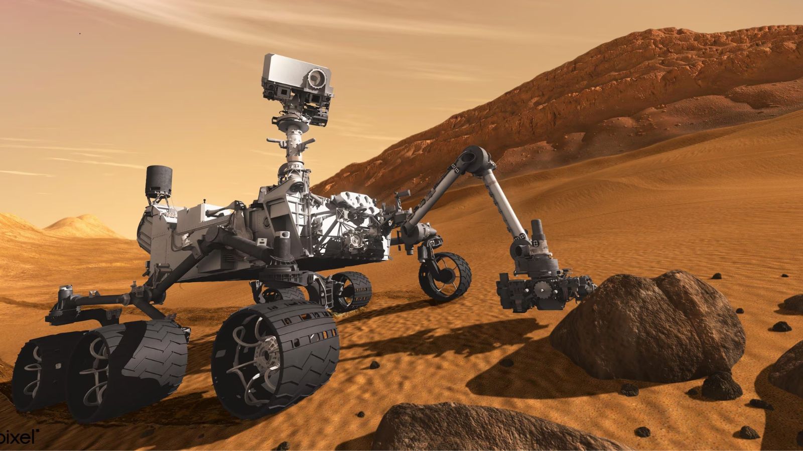 Marte: il rover Curiosity ha trovato Timboy Chaco, nuova formazione rocciosa