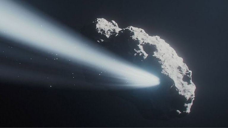 Cometa si spezza in diretta: evento rarissimo fotografato dal telescopio Hubble