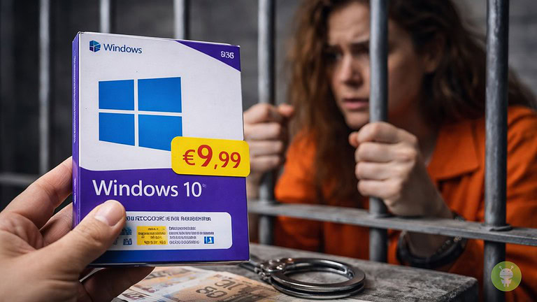 Windows, licenze vendute a pochi euro: donna condannata a 22 mesi di carcere
