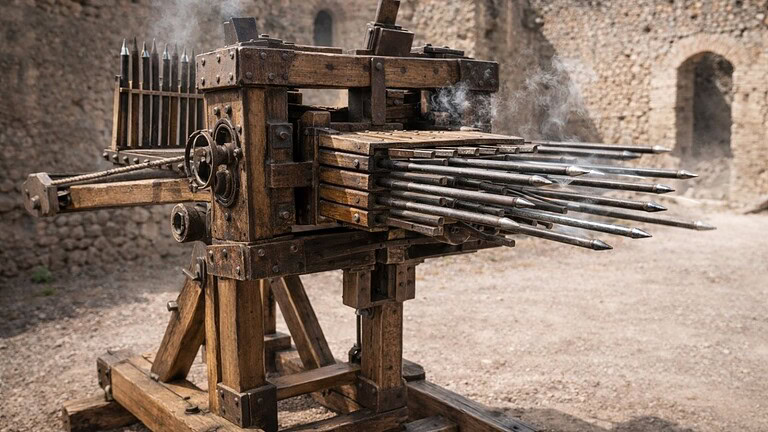Pompei, scoperta l'arma romana che sparava come una mitragliatrice