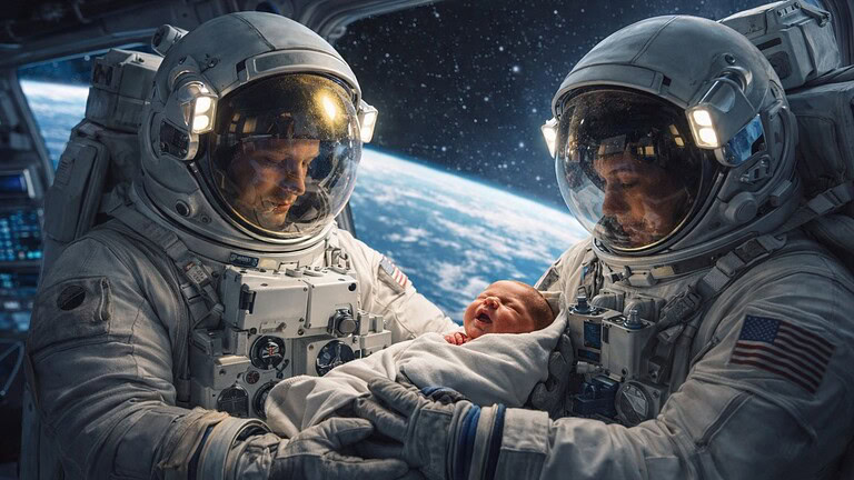 Riproduzione umana nello spazio: uno studio la rietine impossibile