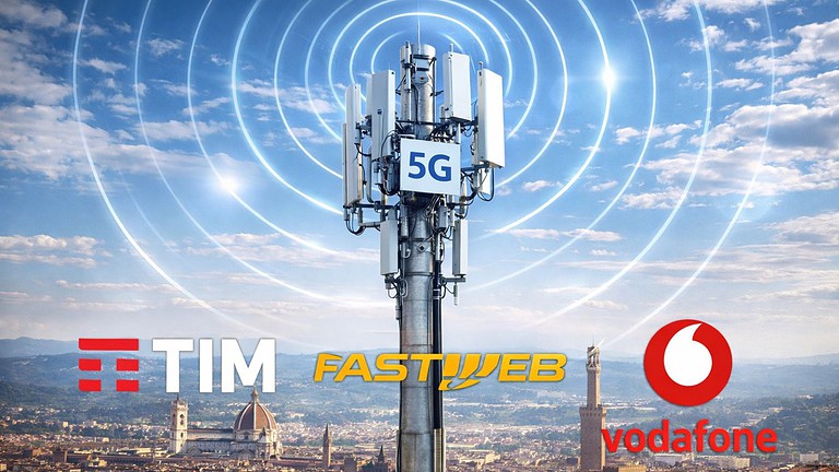5G in Italia: TIM, Fastweb e Vodafone insieme per 6.000 nuove antenne