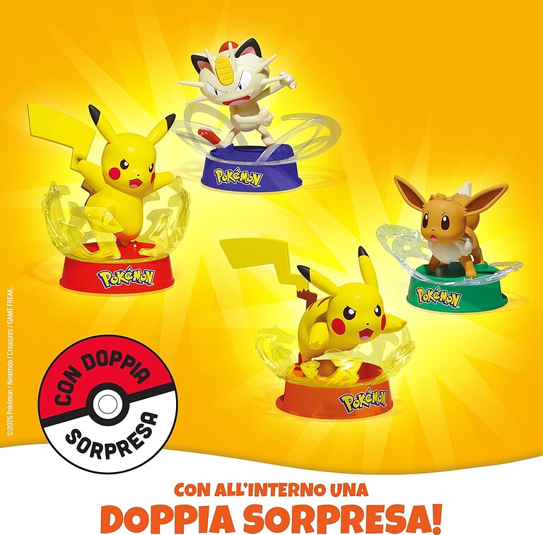 Amazon: sconto sull'uovo di Pasqua gigante Kinder Pokémon: è al minimo storico_2