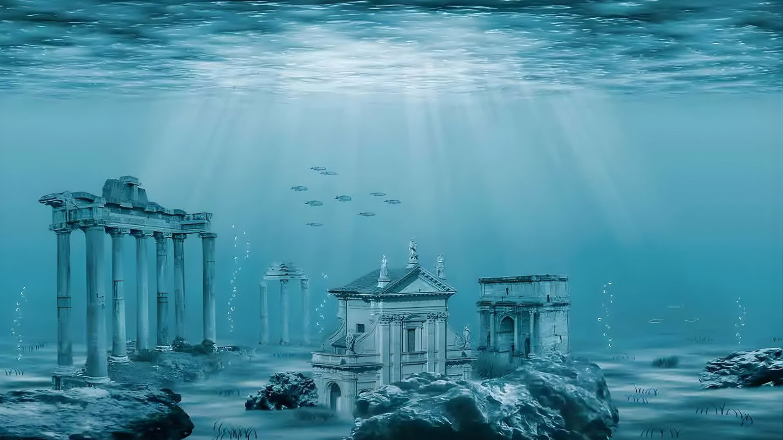 città sommersa di Ys