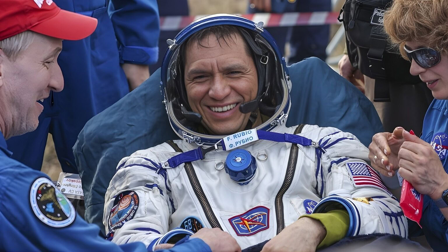 ISS astronauta