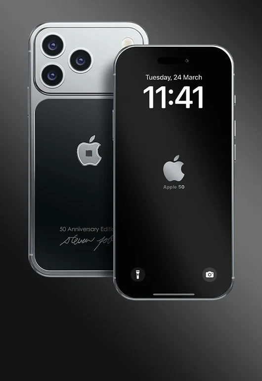 iPhone 17 Pro: il modello di Caviar integra un pezzo vero del dolcevita di Steve Job_2