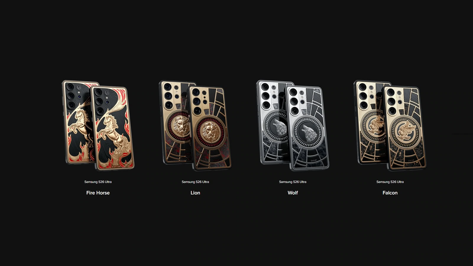 Caviar ha personalizzato i Samsung Galaxy S26 Ultra con la Totem Collection