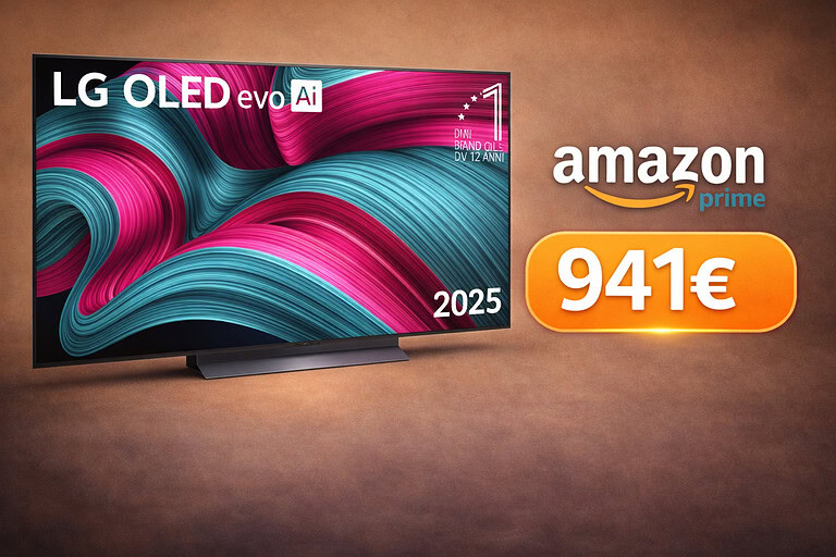 Amazon, smart TV LG OLED 55 pollici a 941 euro: è un best-buy